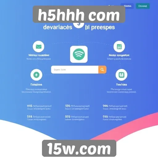 Facilidades de navegação no portal h5hhh com